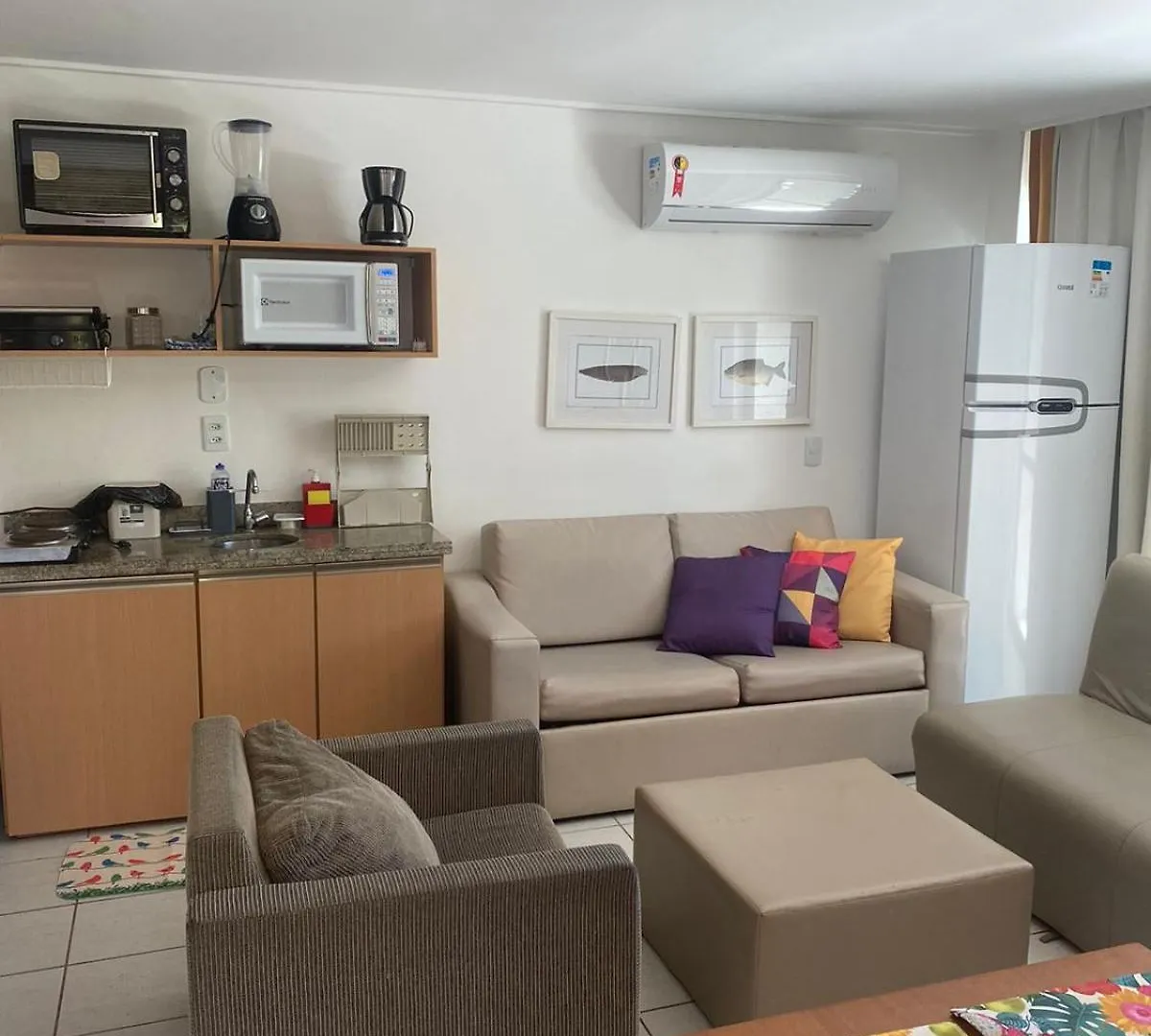 Flat Beach Class Resort Muro Alto البرازيل